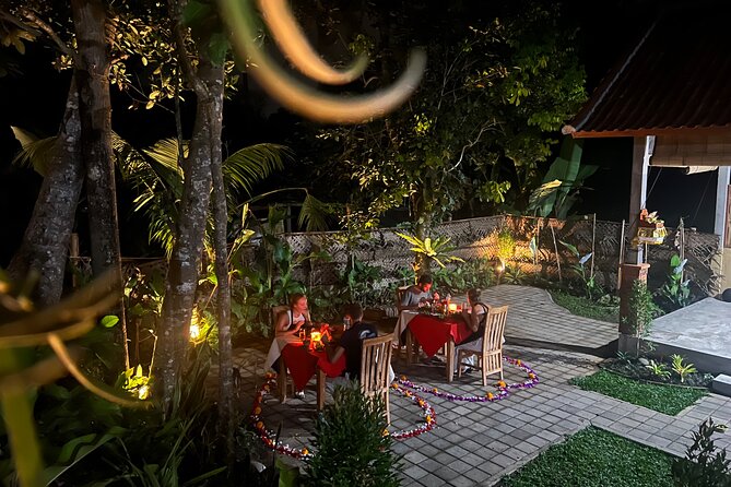 Evening Cooking Class with Romantic Dinner in Ubud - Walking through the farm for dinner ingredients