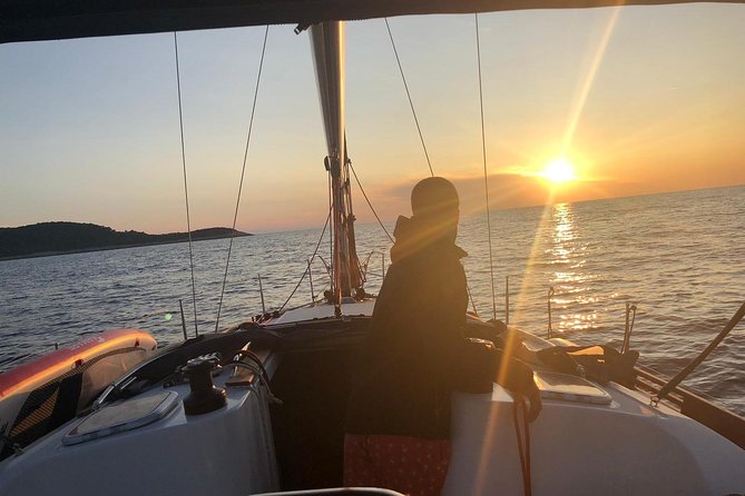 Experience Romantic Sunset Sailing on a modern 36ft (11m) sail yacht | Hvar - A calm sunset sail from Hvar Harbour