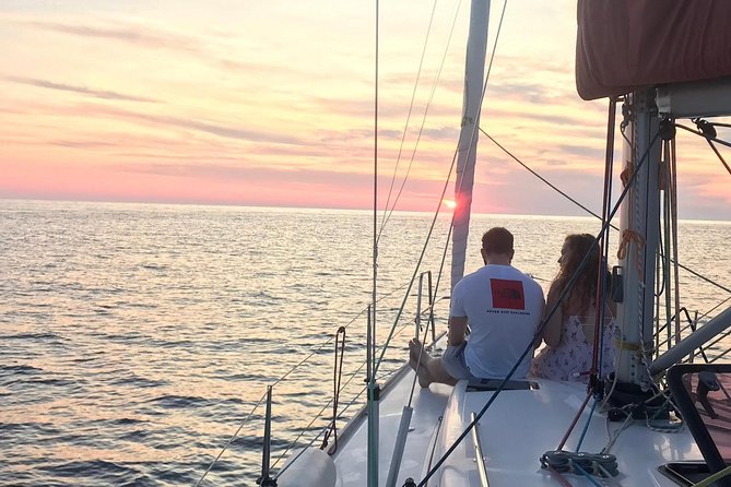 Experience Romantic Sunset Sailing on a modern 36ft (11m) sail yacht | Hvar - The sunset timing makes the trip work