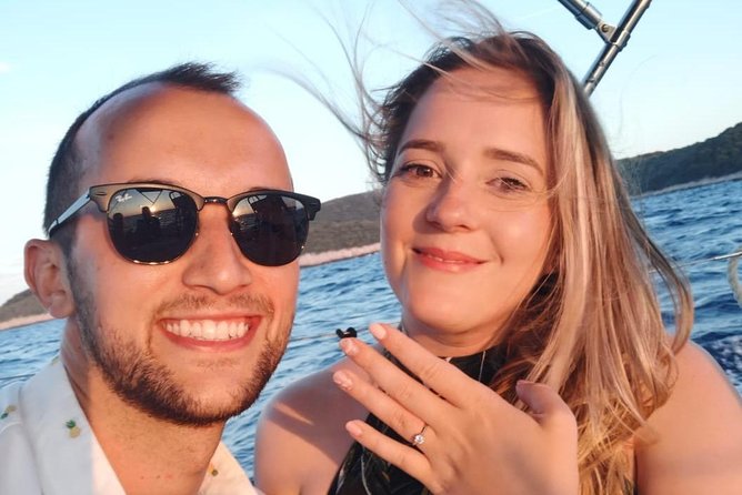 Experience Romantic Sunset Sailing on a modern 36ft (11m) sail yacht | Hvar - Finding the boat at Hvar’s busy main dock