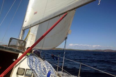 Experience Romantic Sunset Sailing on modern 36ft sail yacht from Zadar