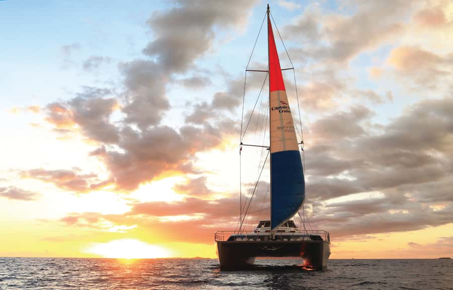 Fiji: Captain Cook Cruises Sunset Dinner Cruise with Lobster - Sunset, lobster, and a night on Fiji One