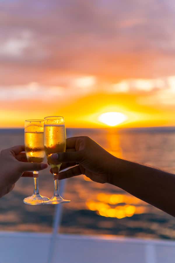 Fiji: Captain Cook Cruises Sunset Dinner Cruise with Lobster - The three-hour sailing route