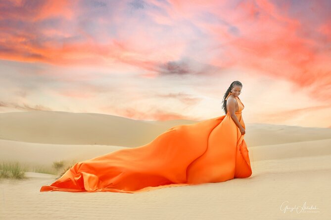Flying Dress Photoshoot Dubai Solo, Couple and Group 3Hours - What happens during the three-hour session