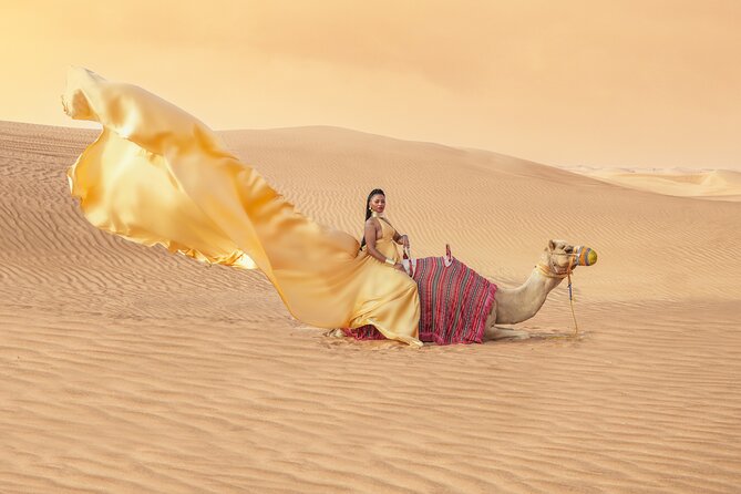 Flying dress photoshoot Dubai Solo, Couple and Group Session - Posing help for people who are not models