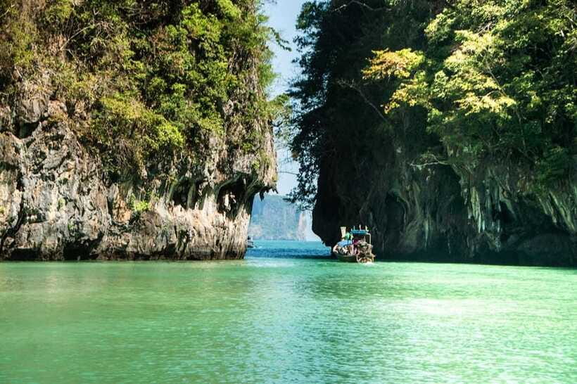 From Ao Nang Hong Island Longtail Cruise with Sunset Dinner - Koh Raeng and the reality of glowing plankton