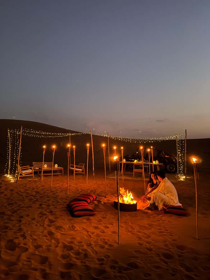From Dubai: Private Dinner in the Dunes in Mleiha - Who should book this experience?
