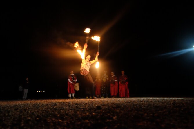 From Marrakech: Quad sunset dinner Experience & show - Key points at a glance
