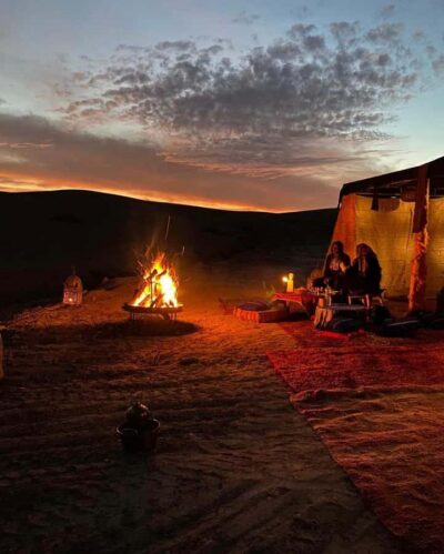 Sunset Dinner in Agafay at Berber Camp