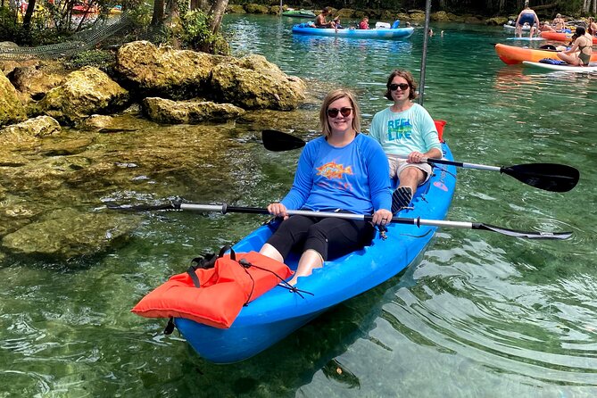 Full Day Tandem Kayak Rental For Two People In Crystal River, Florida - Check-in at Pete’s Pier and the launch process