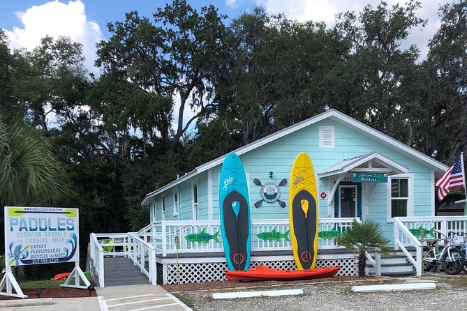 Full Day Tandem Kayak Rental For Two People In Crystal River, Florida - Paddling toward Three Sisters Springs