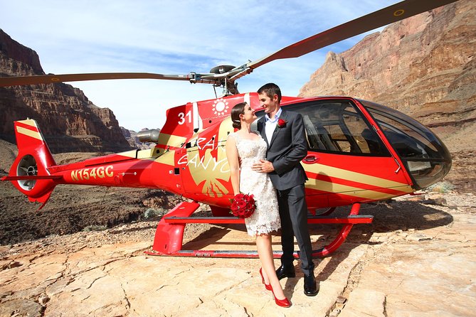 Grand Canyon Helicopter Wedding - Who will enjoy this unusual wedding most