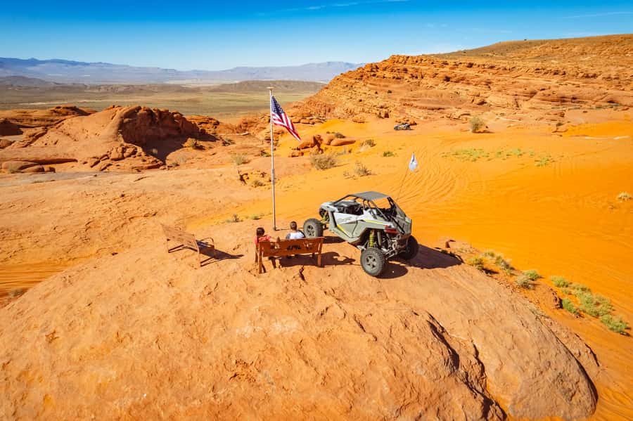 Greater Zion: Couples UTV Tour with Food - Sand Hollow turns a short ride into a full desert outing