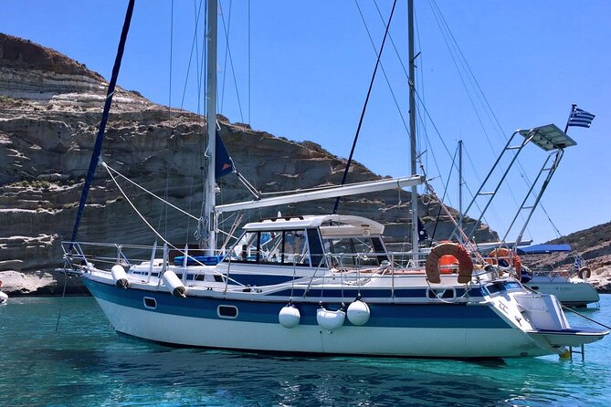 Half-Day Private Romantic Sailing Getaway to Kleftiko - Starting at Agia Kyriaki Beach