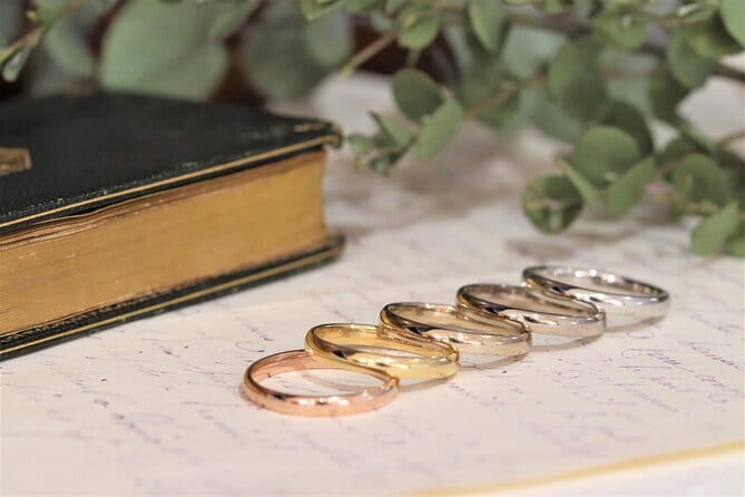 Handmade Wedding Ring Experience in Kyoto - Making a ring instead of buying a souvenir