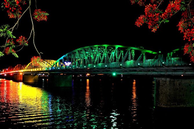 Hue By Night A Romantic Dragon Boat Cruise - Releasing lanterns with a wish