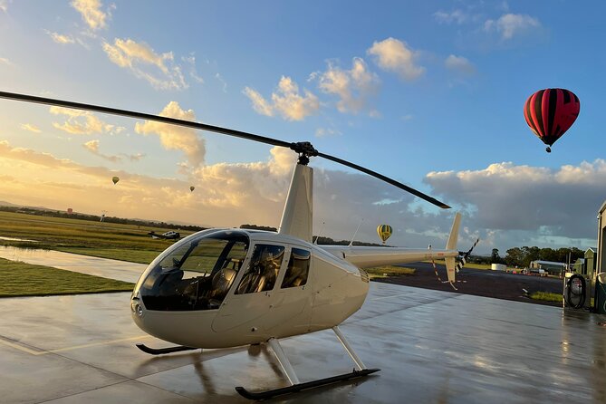 Hunter Valley Romantic Bubbly Breakfast Helicopter Tour from Cessnock - A short flight with a big morning payoff