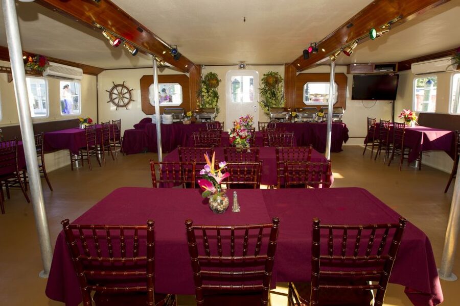 Key West: Sunset Dinner Cruise with Open Bar & Live Music - A tropical buffet with plenty of familiar choices