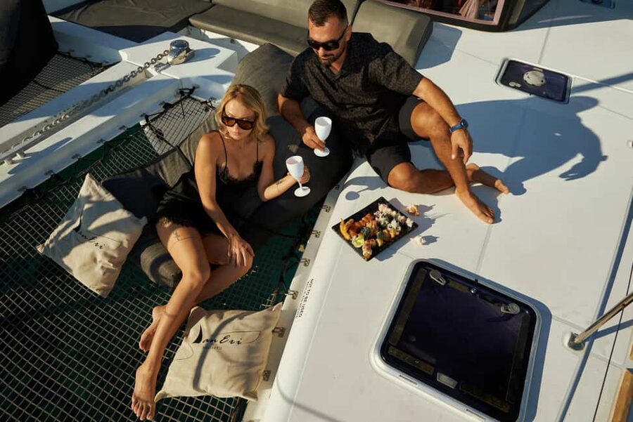 Kissamos: Romantic Sunset Sailing Catamaran Cruise - Key points at a glance