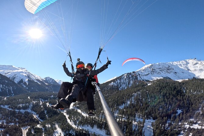 KLOSTERS: Paragliding For 2 - Couples (Video &Photos Incl.) - Reaching the launch site above Prättigau