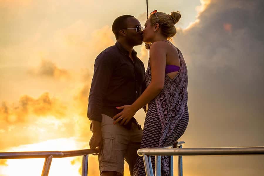 Koh Samui: Red Baron Romantic Sunset Dinner Cruise - A Chinese junk yacht with a Koh Samui sunset