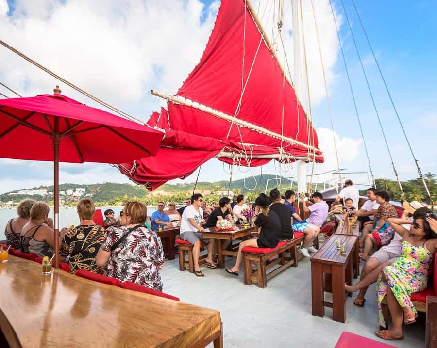 Koh Samui: Red Baron Romantic Sunset Dinner Cruise - My verdict on the Red Baron