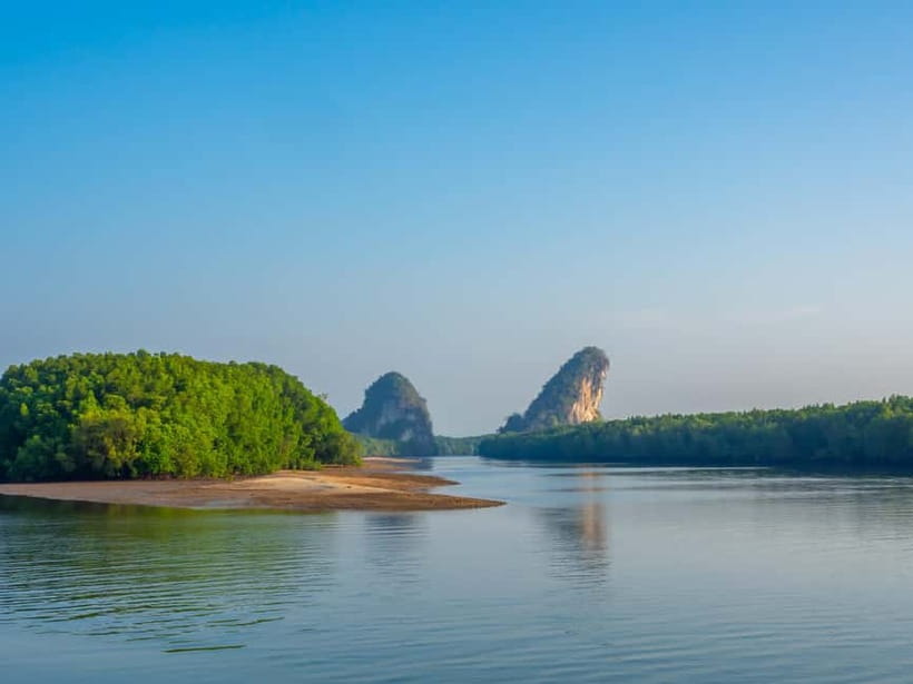 Krabi: Khao Khanab Nam Caves Tour with Romantic Boat Ride - Cruising the Krabi River by Long-Tail Boat