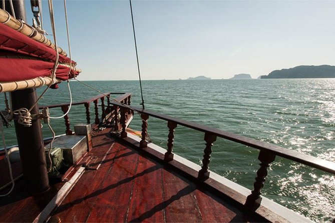 Krabi Romantic Sunset Cruise with BBQ Seafood Dinner by Krabi Sea Cruise - Phra Nang Cave is the evening finale