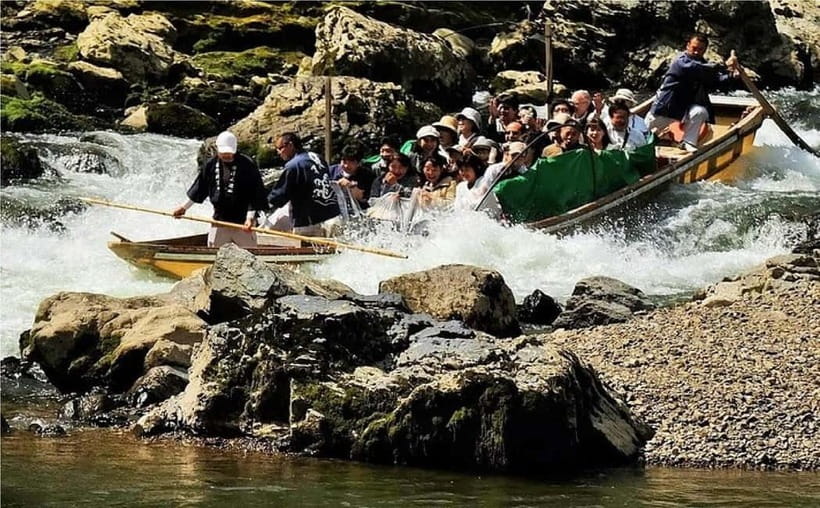 Kyoto Hozugawa River Boat Sagano Romantic Train Tour - Meeting at Kyoto Station’s Hachijo Exit