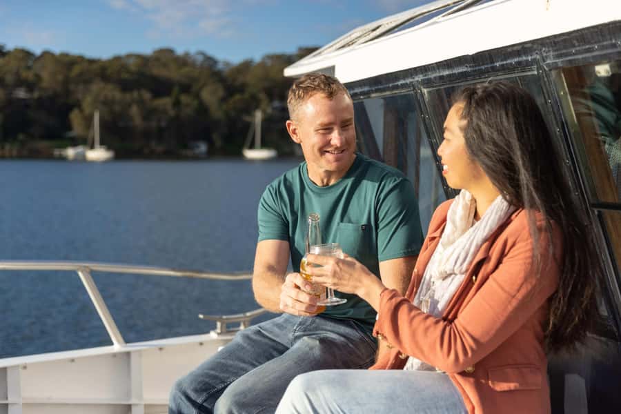 Lake Macquarie: Sunset Dinner Cruise with BBQ - Boarding at Booragul Public Wharf