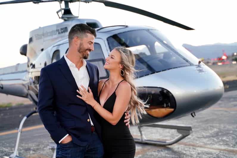 Las Vegas Night Strip Helicopter Wedding Ceremony Package - What happens during the helicopter ceremony