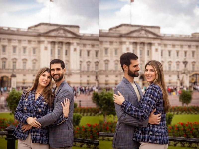 London: Private Couples Photography Session with Landmarks - Westminster: Big Ben and the classic London setting