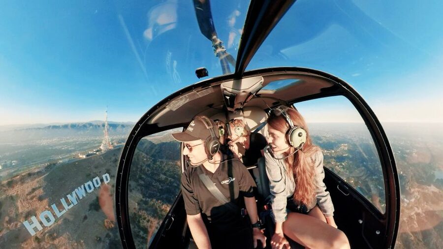 Los Angeles Helicopter Tour & Malibu Mountaintop Landing - A private flight built for a big occasion