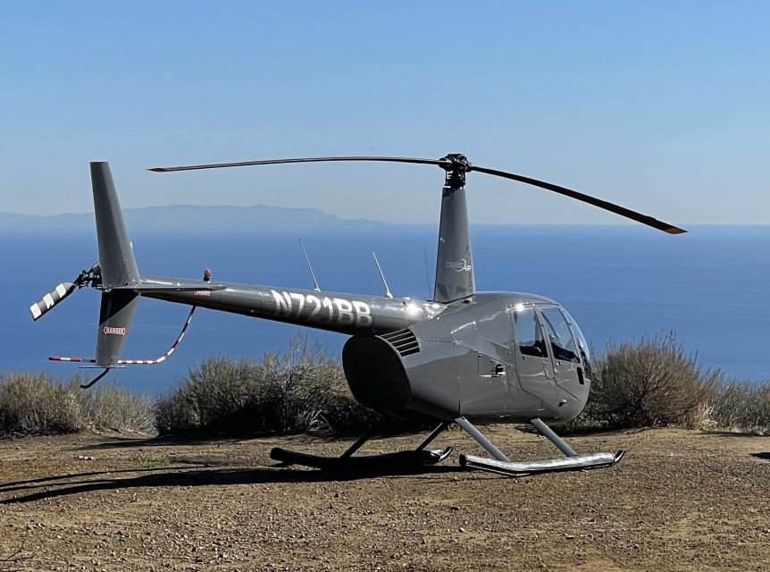 Los Angeles Helicopter Tour & Malibu Mountaintop Landing - The Malibu mountaintop landing