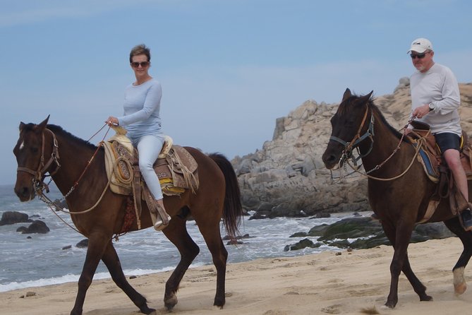 Love is in the air: Private Cabo Beach Sunset Horse Ride W Dinner - Guides, horses, and the pace of the ride