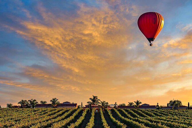 Luxury Private Flight for Two: Temecula Hot Air Balloon - A private balloon ride over Temecula vineyards