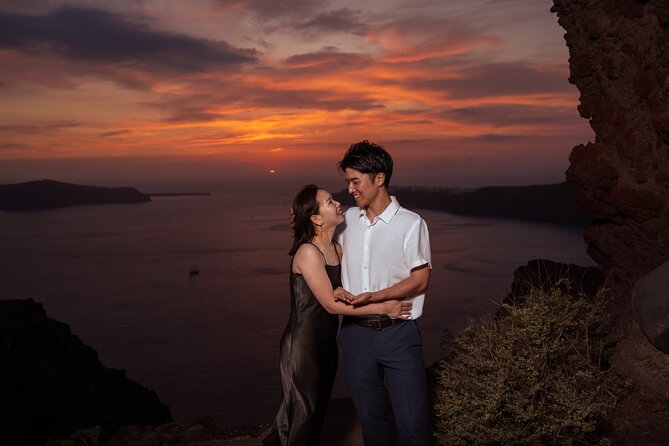 Magical Proposal Photoshoot In Santorini - What you receive after the proposal