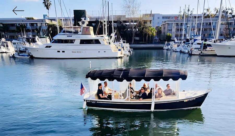 Marina Del Rey: A Romantic Boat Cruise with Sushi & Wine - The marina route, from yachts to wildlife