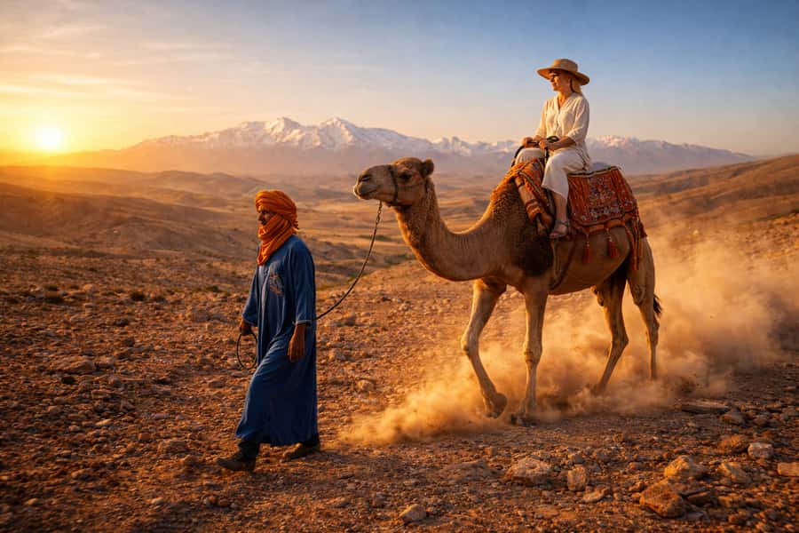 Marrakech: Agafay Desert Escape with Quad or Camel Ride - Leaving Marrakech for Agafay’s stony desert