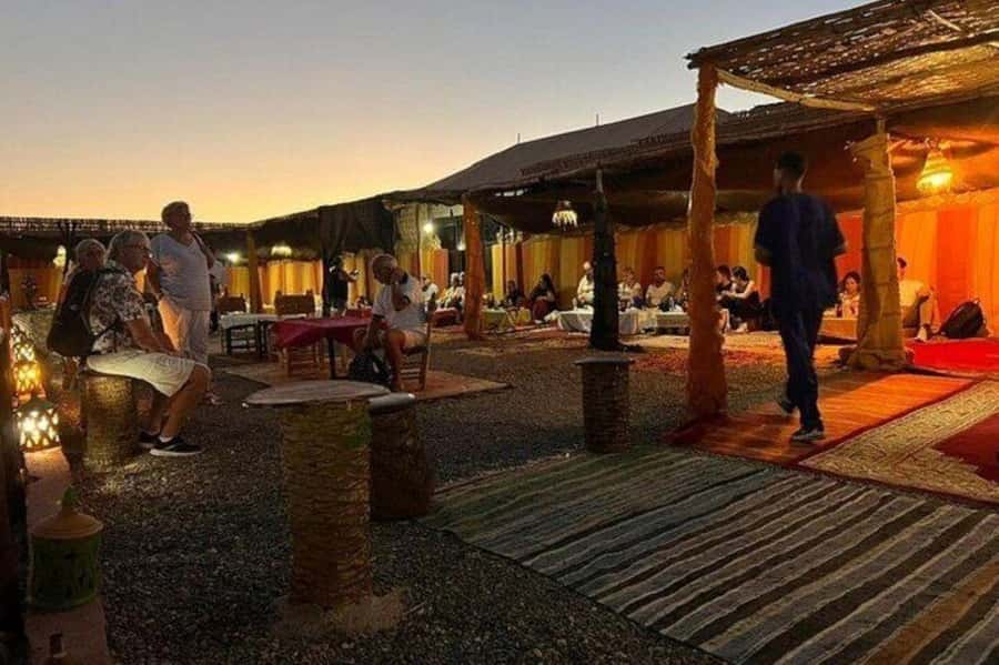 Marrakech: Agafay Desert Magic Sunset Dinner & Live Show - Berber music, dancing, and the fire show