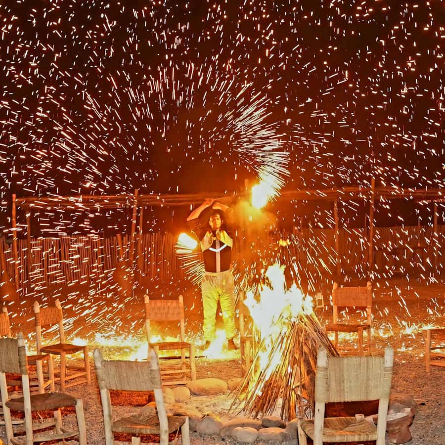 Marrakech: Camel Ride & Sunset Dinner with Fire Show - Who will enjoy this $22 evening most