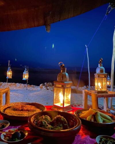 Camel Ride & Sunset Dinner with Fire Show