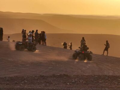 Marrakech Desert Sunset: Quad Biking, Dinner & Fire Show