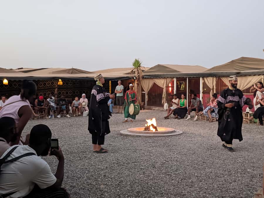Marrakech Desert Sunset: Quad Biking, Dinner & Fire Show - Guides who shape the day