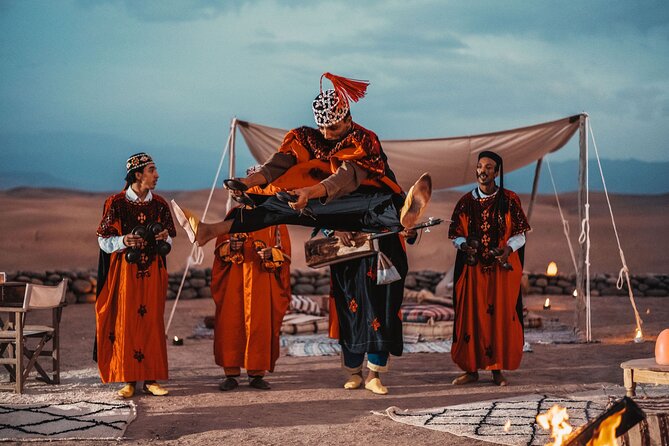 Marrakech: Sunset Dinner in Agafay Desert and camel ride - Leaving Marrakech for Agafay at 4 pm