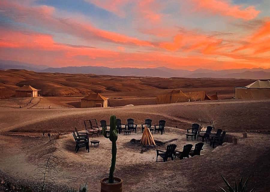 Marrakech: Sunset Dinner in Agafay Desert with Camel Ride - Guides, transport, and practical comfort