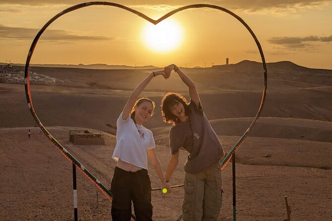 Marrakesh: Sunset Dinner in Agafay Desert with Show & Transfers - The optional camel ride and women’s cooperative stop