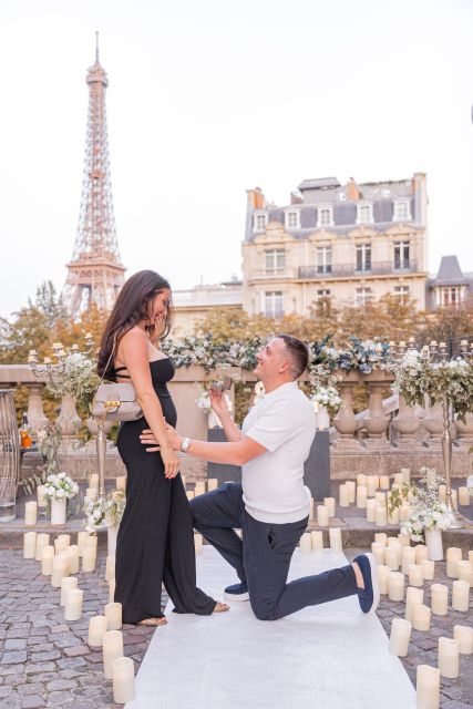 Marriage Proposal in Paris + Photographer 1h-Proposal agency - What the Paris proposal actually includes