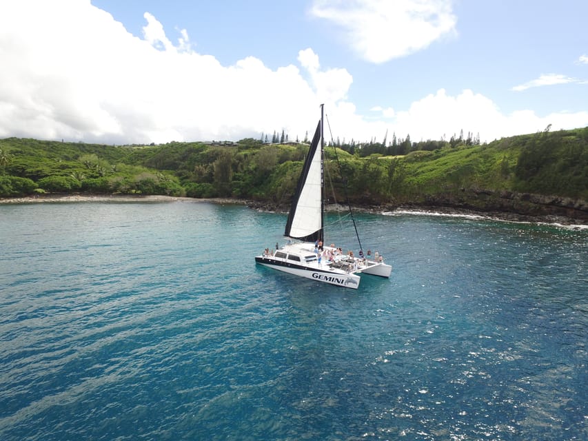 Maui: 2 Hour Sunset Dinner Sail with Open Bar and Appetizers - Starting at The Westin and boarding from the sand