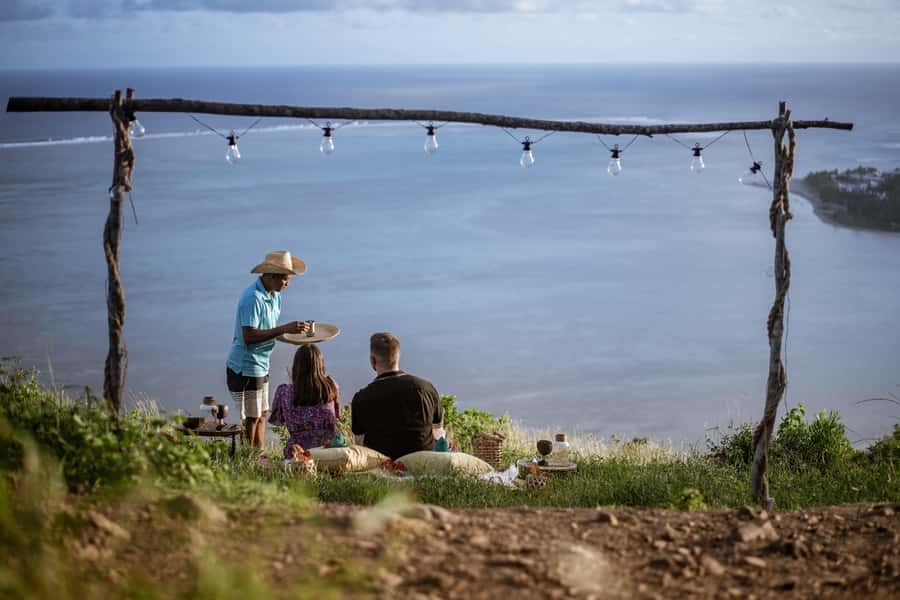 Mauritius: Exclusive Le Morne Sunset Hike & Aperitivo - The return walk after dark